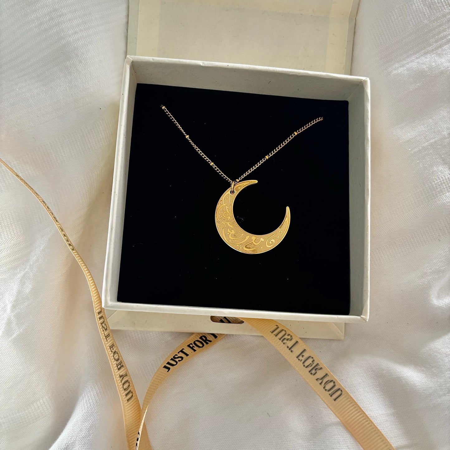 Crescent Necklace.