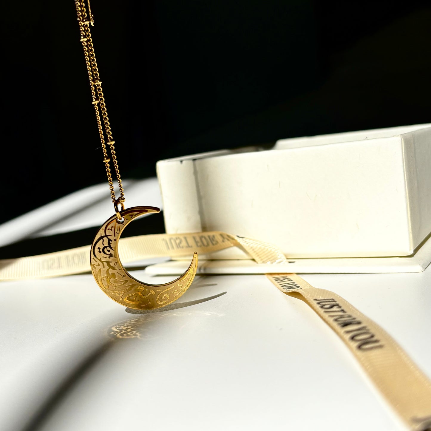 Crescent Necklace.
