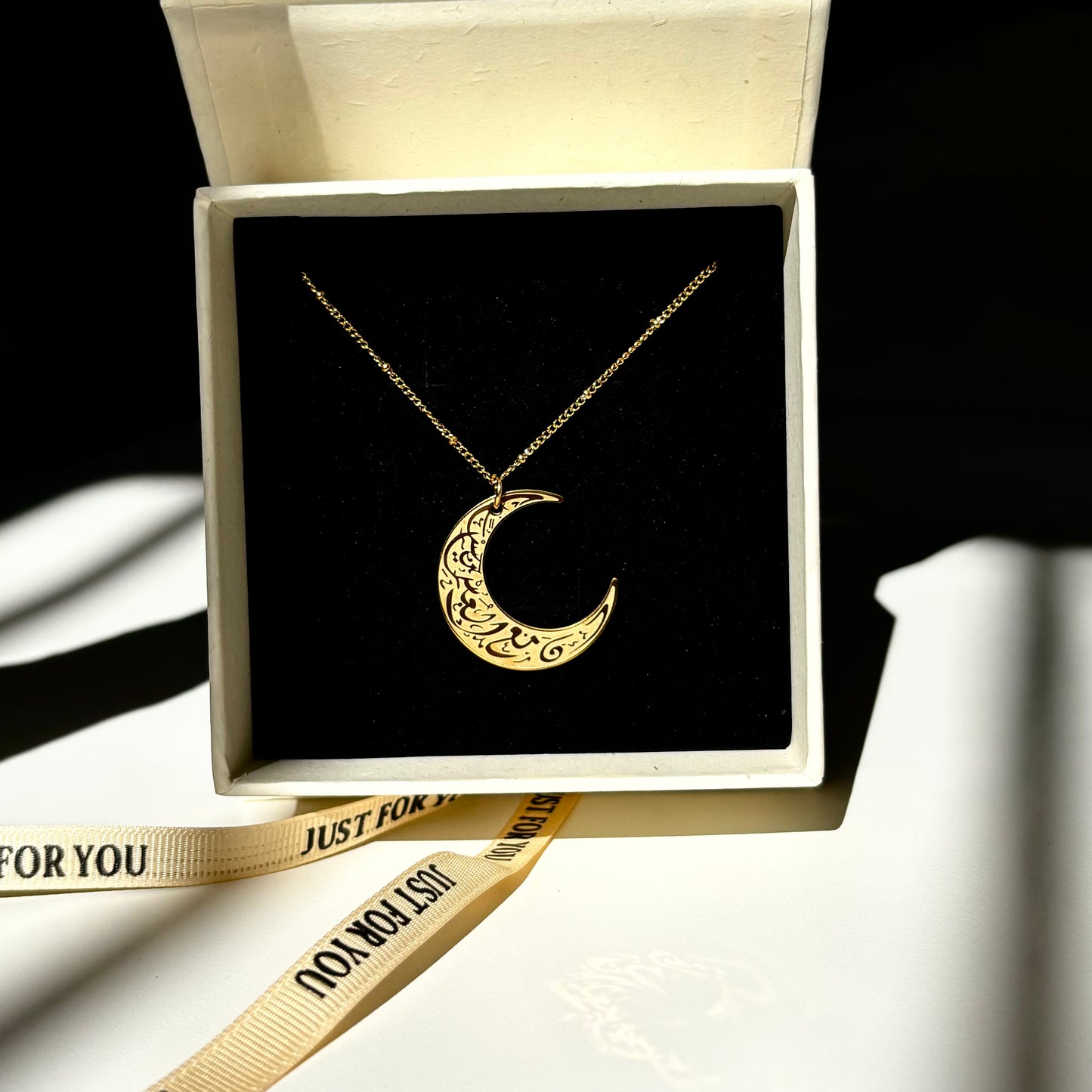 Crescent Necklace.